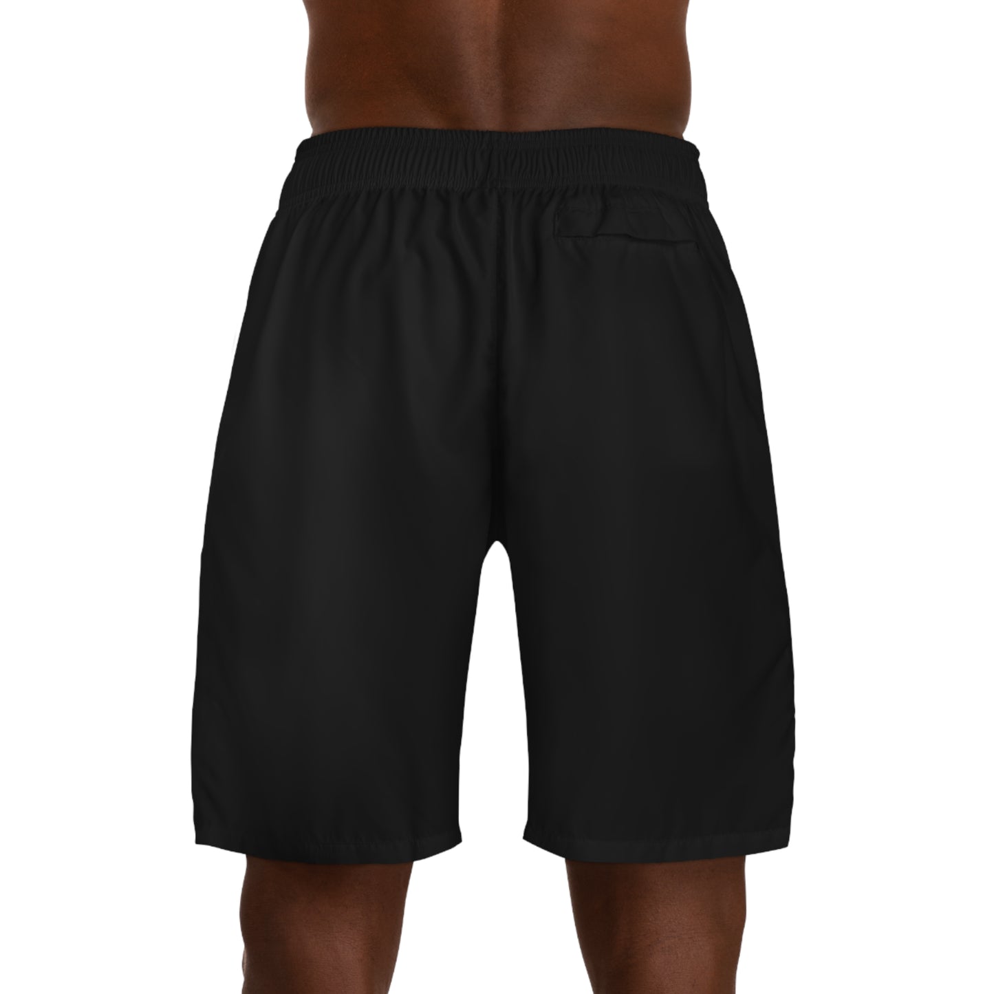 Dream Chasers Monogram Jogger Shorts — Black