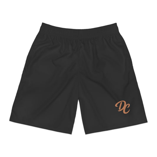 Dream Chasers Monogram Jogger Shorts — Charcoal