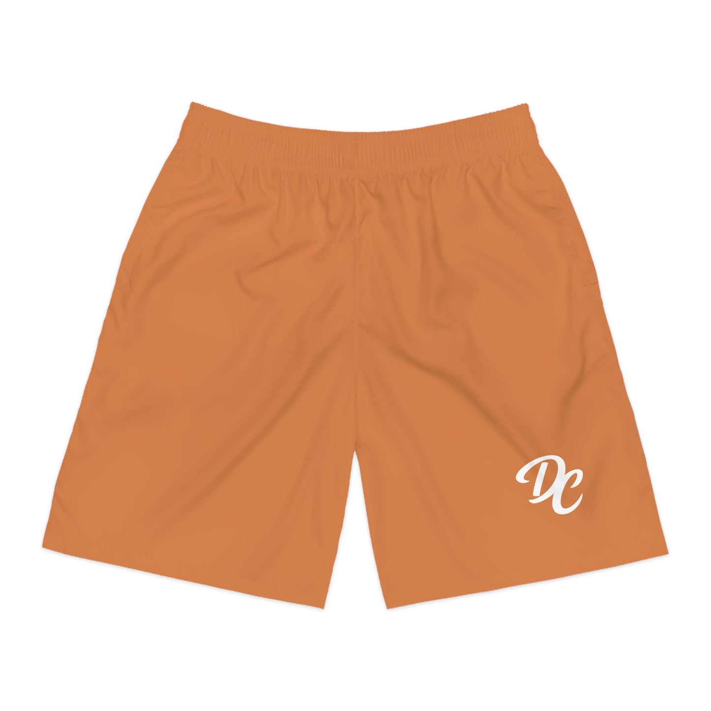 Dream Chasers Monogram Jogger Shorts — Copper