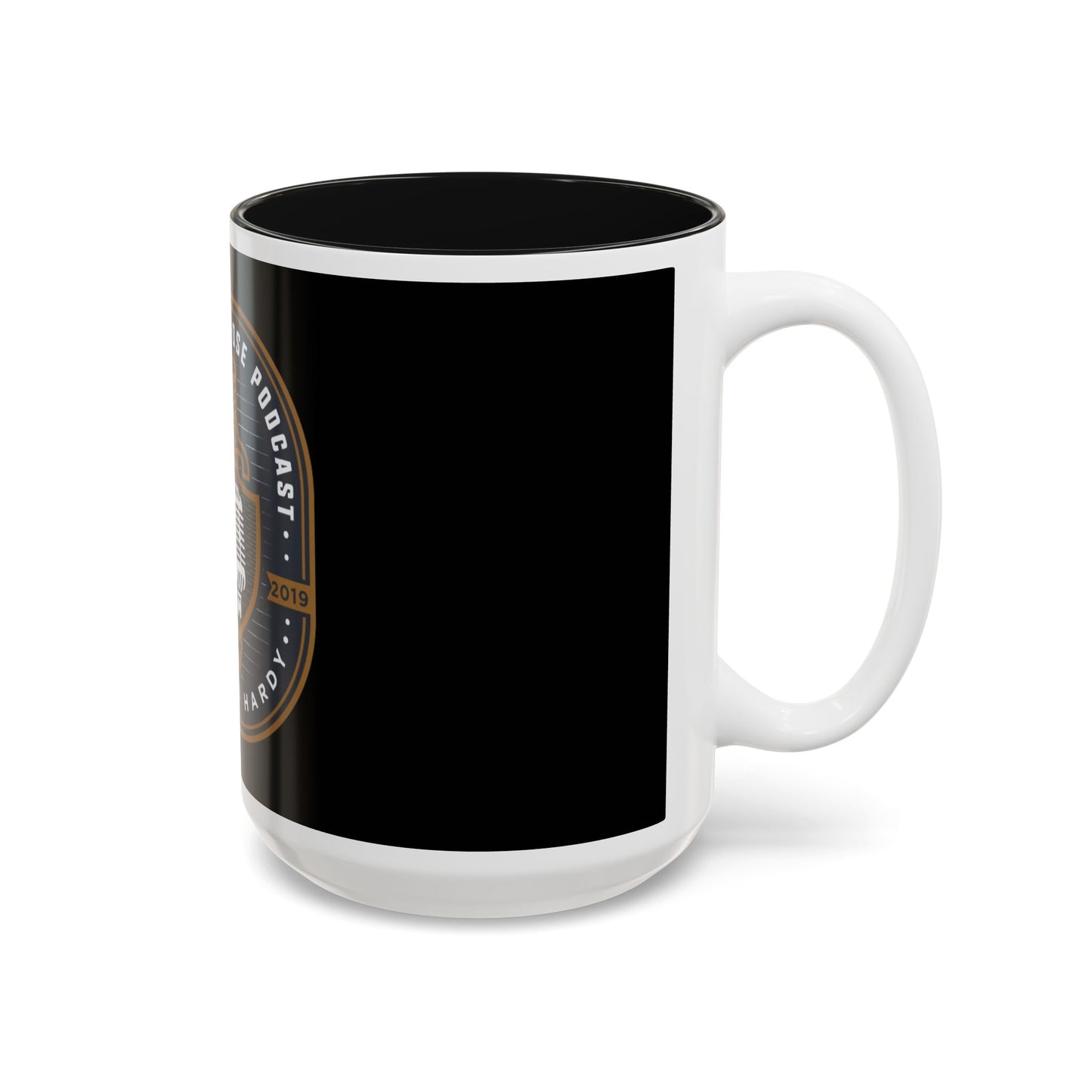 The On Purpose Podcast Mug-  Two-Tone Accent Coffee Cup (11oz/15oz)